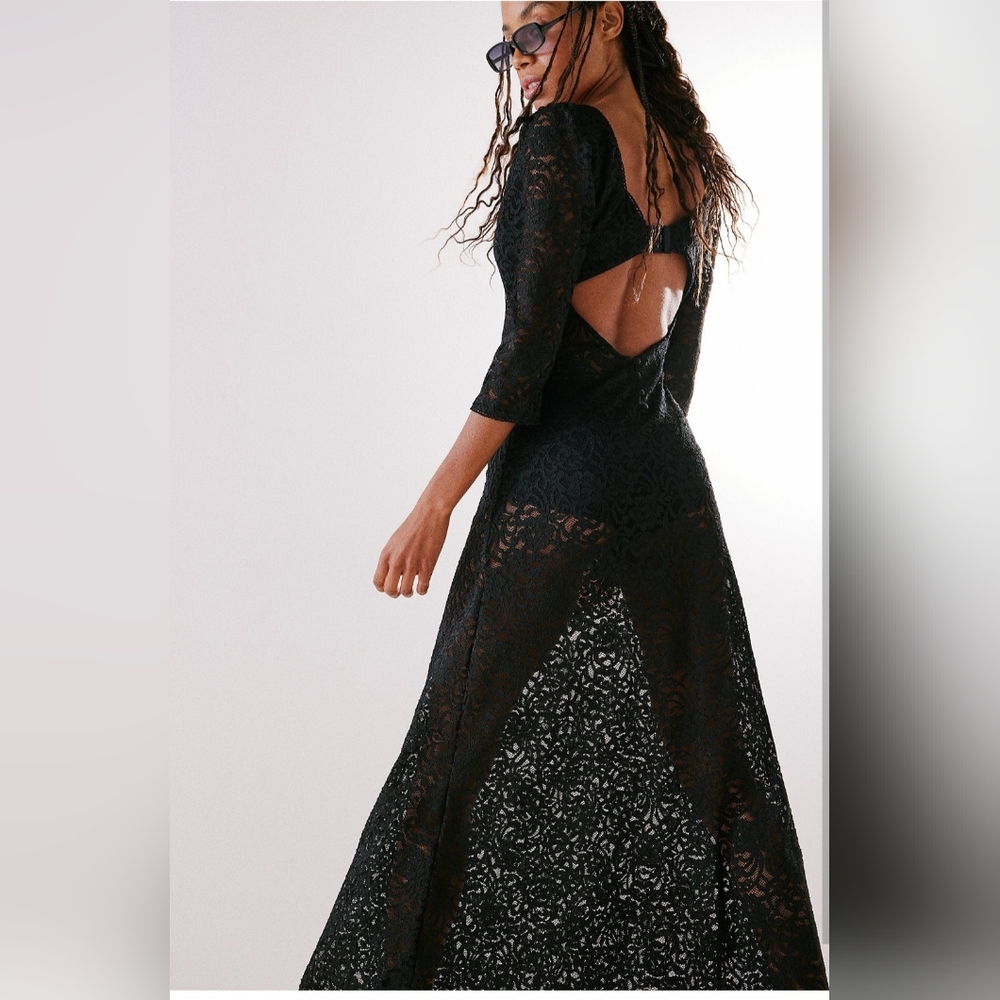 NWOT FREE PEOPLE Adored Maxi Dress Size Large - Picture 2 of 10